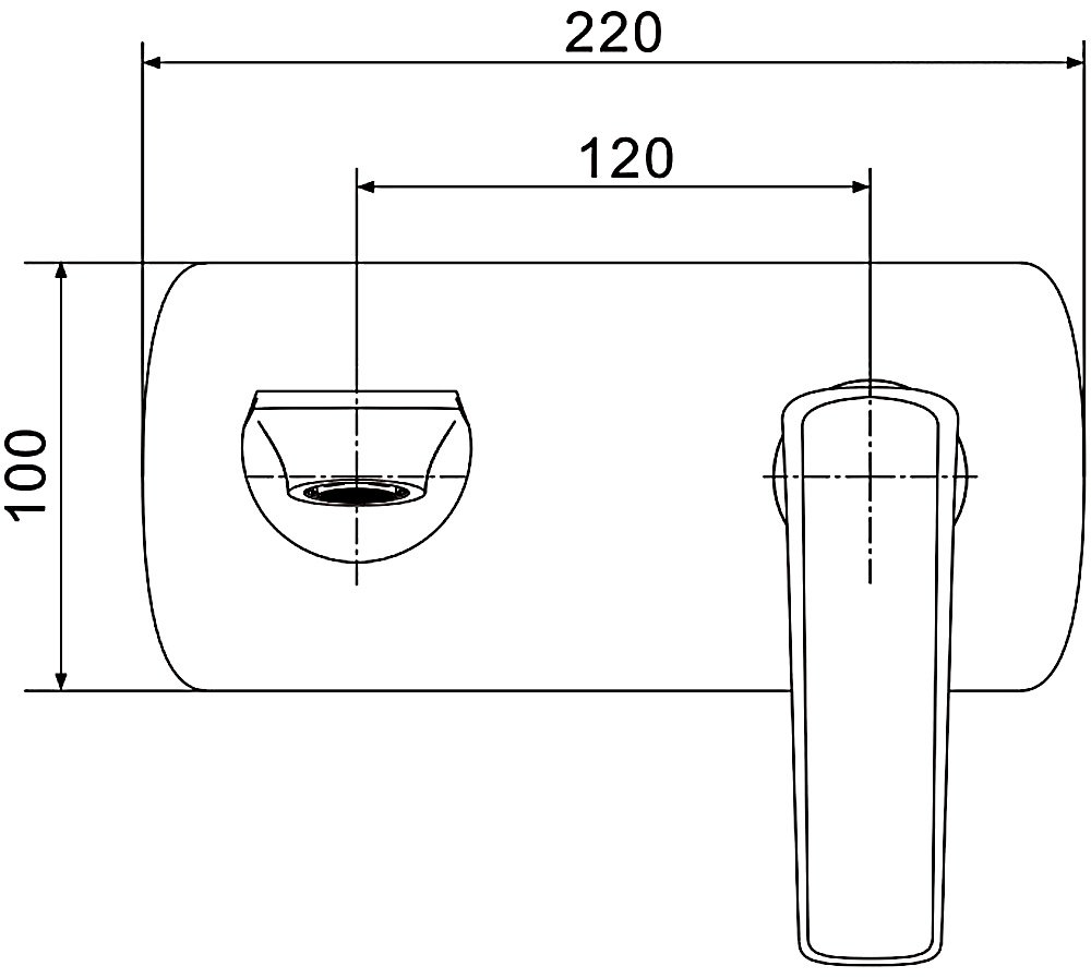 Смеситель Rose R1341F, латунь, цвет хром, белый купить,NaN