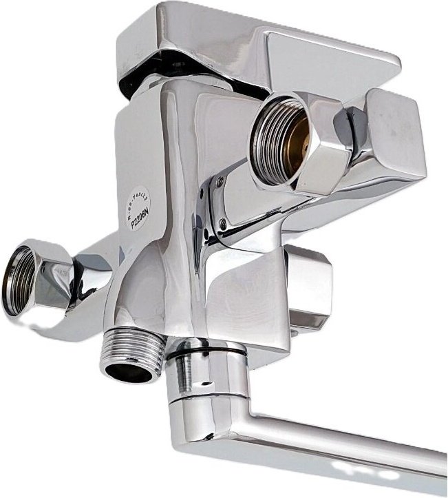 Смеситель для ванны Potato P2206N, латунь, цвет хром купить,43300