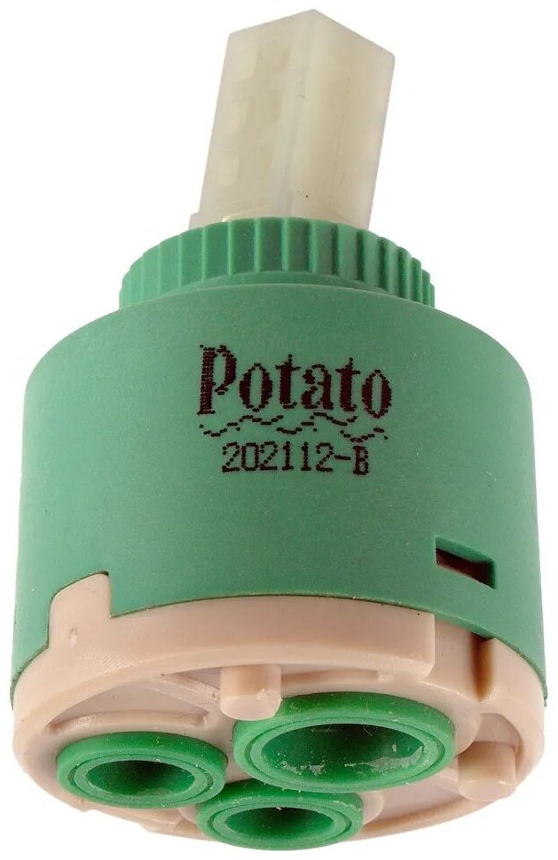 Смеситель для ванны Potato P2206N, латунь, цвет хром купить,43300
