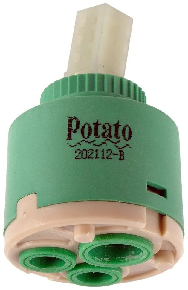 Смеситель для ванны Potato P2206N, латунь, цвет хром купить,43300