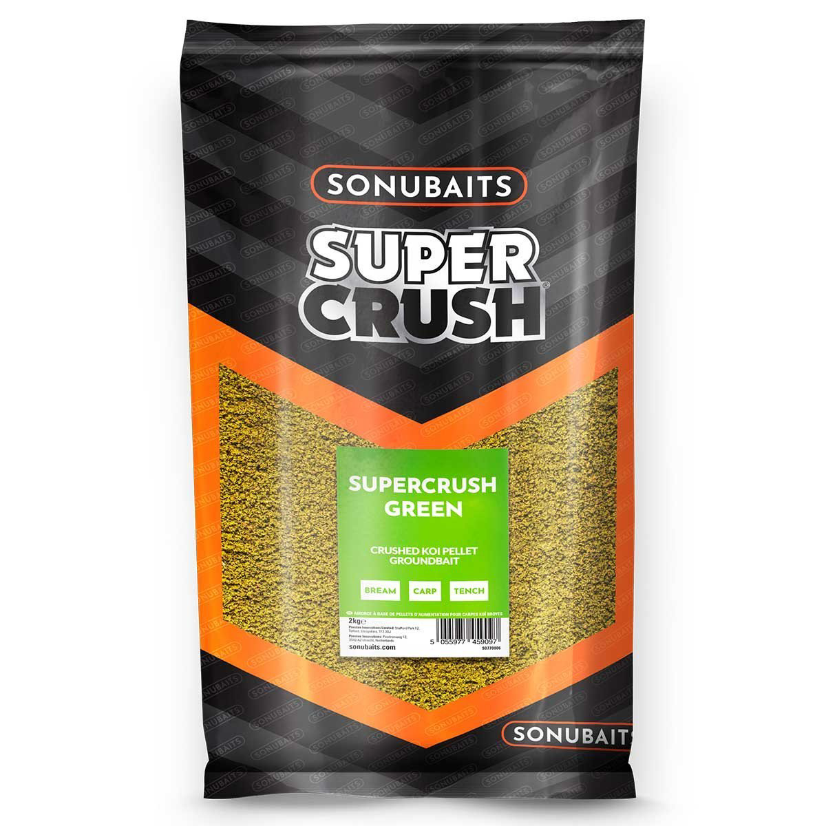 Прикормка Sonubaits Supercrush Green 2000гр купить,NaN