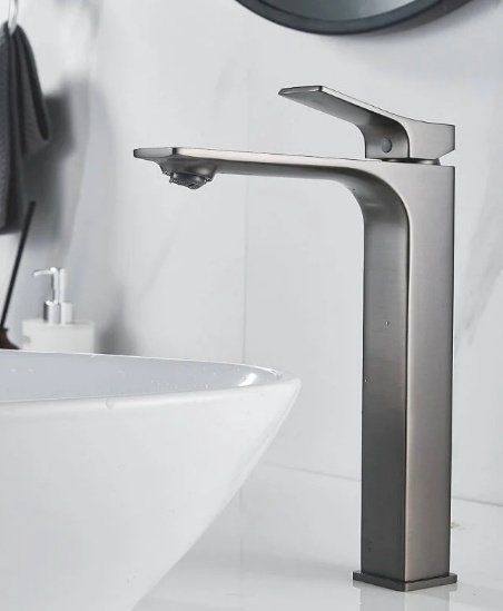 Смеситель Shevanik S6111T, латунь, цвет серый купить,NaN