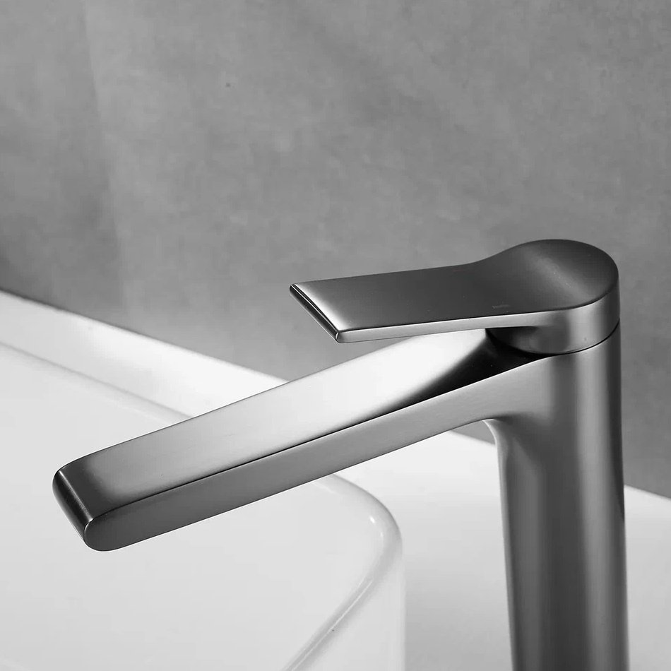 Смеситель Shevanik S8311T, латунь, цвет стальной купить,NaN