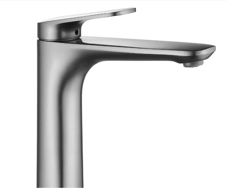 Смеситель Shevanik S8511T, латунь, цвет графит купить,NaN