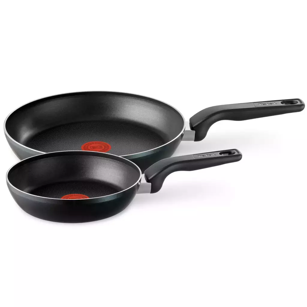 Набор сковородок Tefal Essential DS 04232810 20см 26см Black купить,NaN