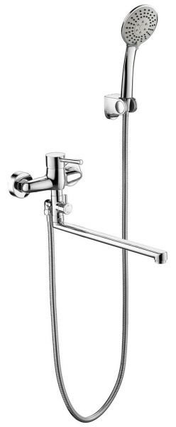 Смеситель для ванны BRAVAT Slim F6332366CP-01L-RUS, однозахватный купить,67760