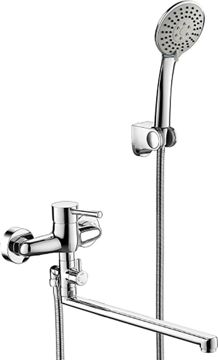 Смеситель для ванны BRAVAT Slim F6332366CP-01L-RUS, однозахватный купить,67760