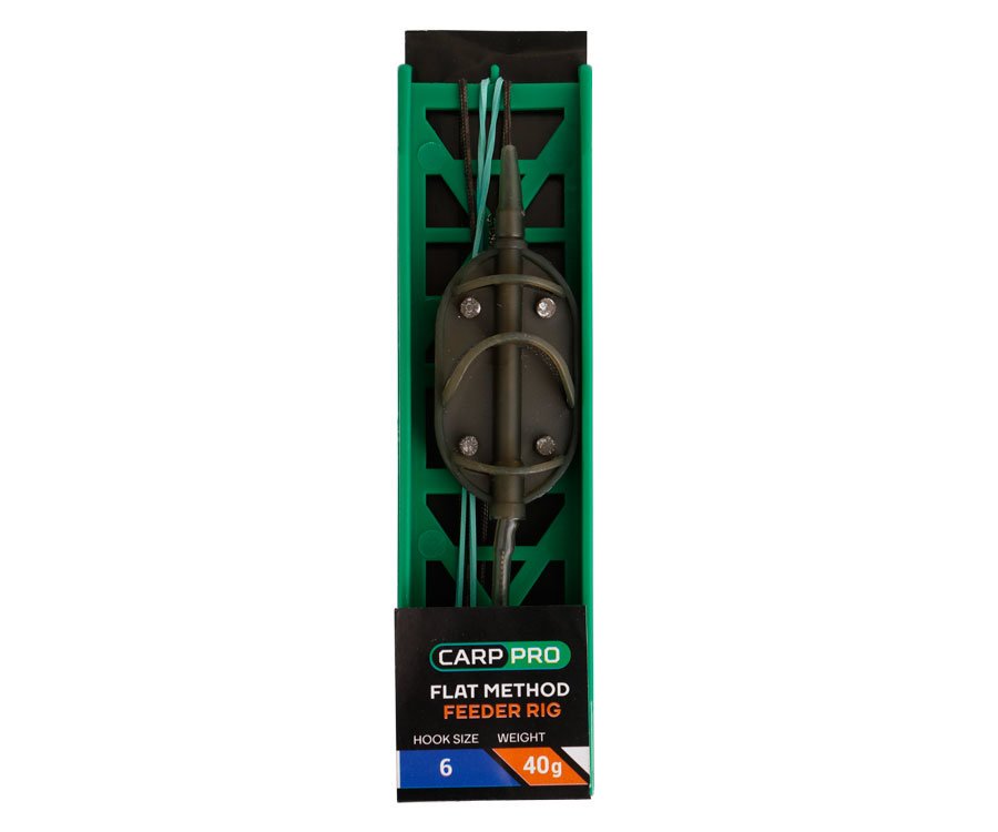 Оснастка карповая Carp Pro Flat Method Feeder №6 40 гр купить,NaN