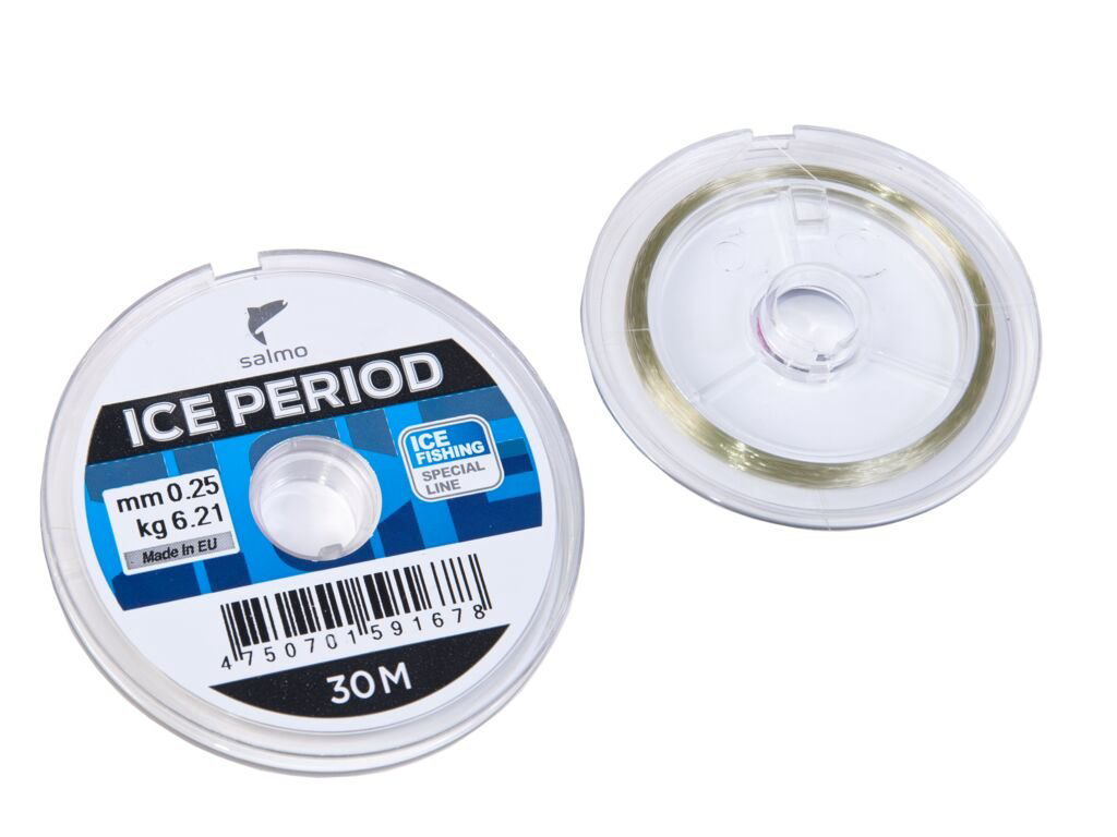 Рыболовная леска Salmo Ice Period 0,22 мм 30 м зеленая купить,NaN