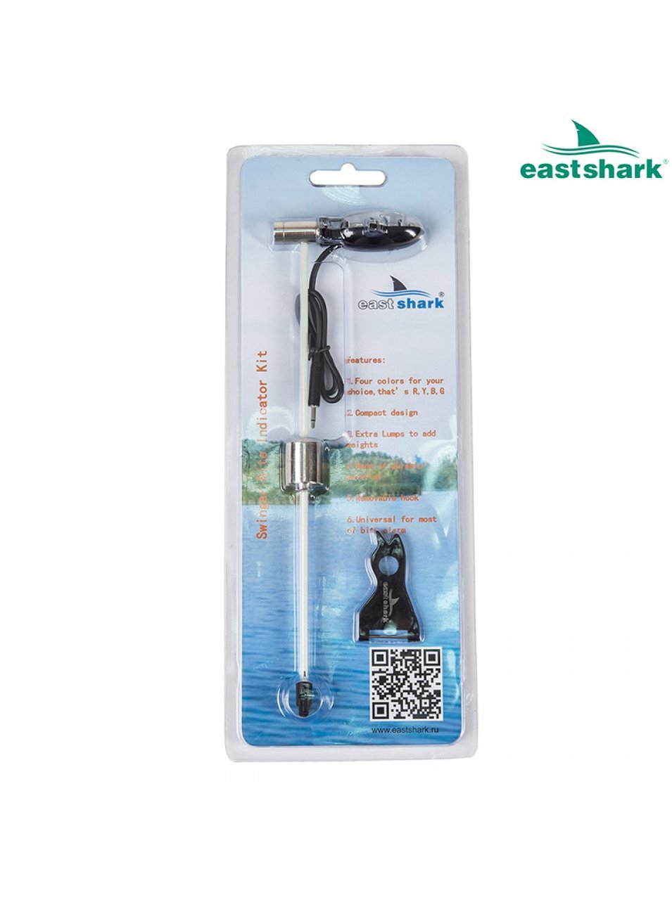 Сигнализатор поклевки EastShark SW-01 521003 красный купить,NaN