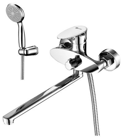 Смеситель для ванны Lemark LM0251C Неро, латунь, цвет хром купить,NaN