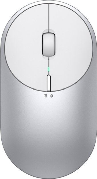 Мышь Xiaomi Mi Portable Mouse 2 BXSBMW02 серебристая 