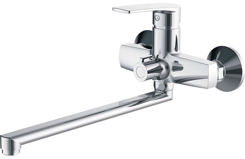 Смеситель для ванны Haiba HB22587, латунь, цвет хром - ForteMarket Смеситель для ванны Haiba HB22587, латунь, цвет хром купить,28000