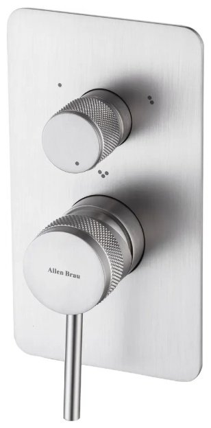 Смеситель для душа ALLEN BRAU 5.31A11-BN PRIORITY X3, латунь, цвет никель