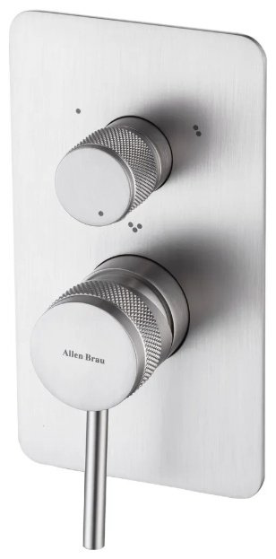 Смеситель для душа ALLEN BRAU 5.31A11-BN PRIORITY X3, латунь, цвет никель купить,251500