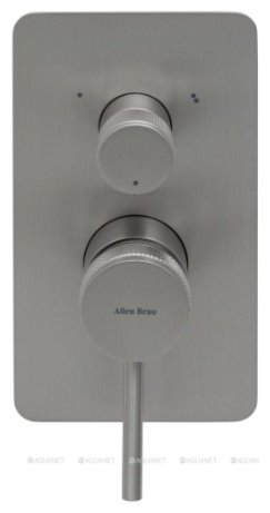 Смеситель для душа ALLEN BRAU 5.31A11-BN PRIORITY X3, латунь, цвет никель