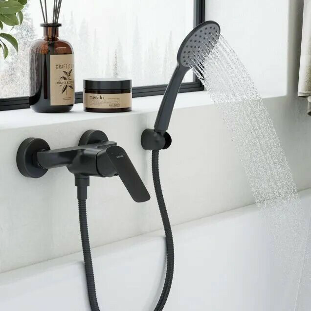 Смеситель для ванны Santek WH5A20009N001, латунь, цвет черный - ForteMarket Смеситель для ванны Santek WH5A20009N001, латунь, цвет черный купить,58700