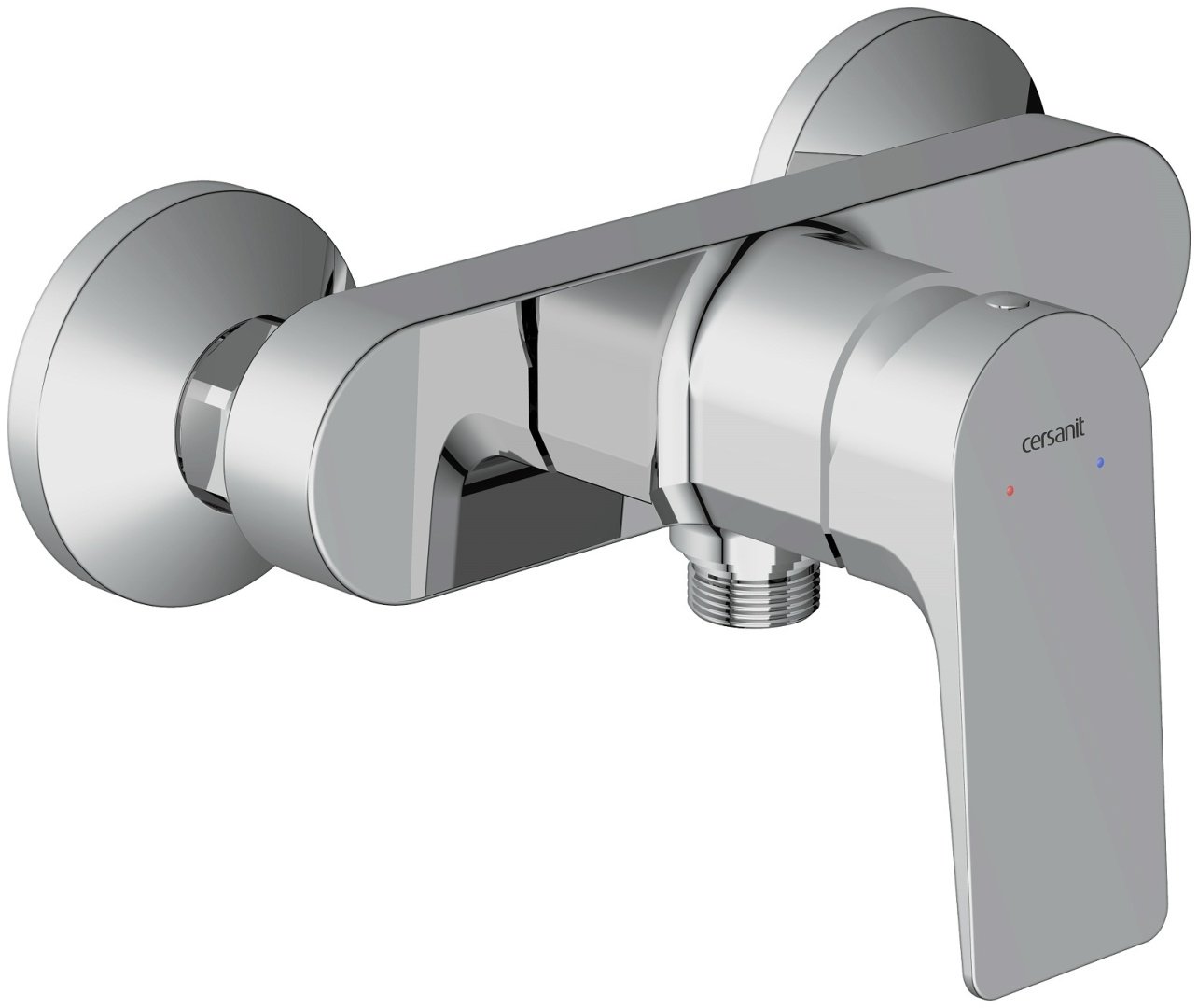 Смеситель для душа Cersanit Nature 63065, поворотно-нажимной купить,47530