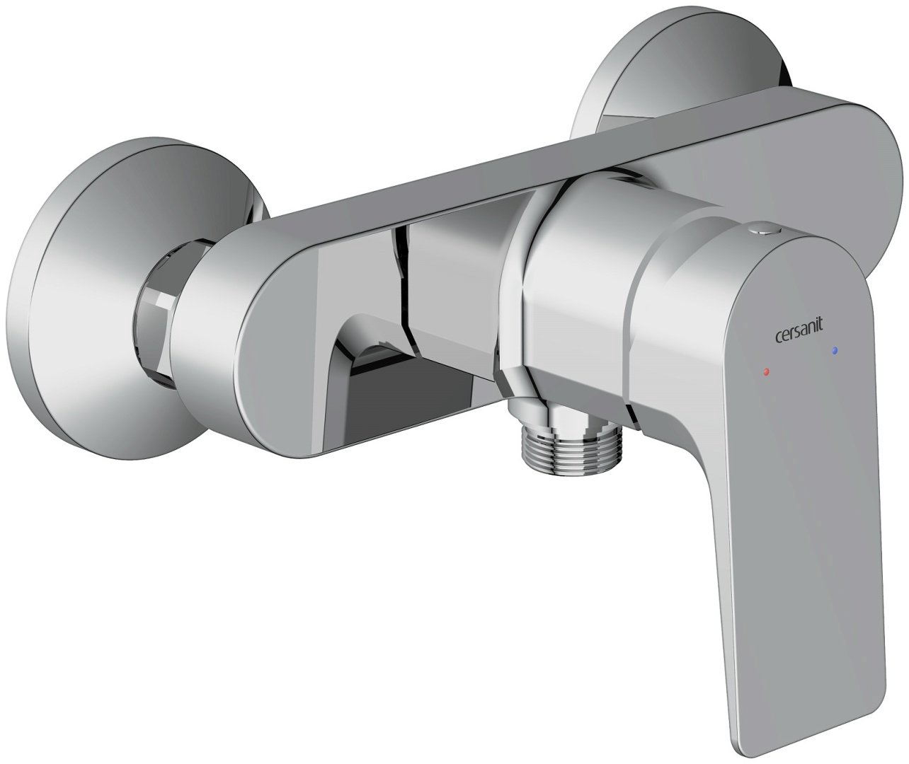 Смеситель для душа Cersanit Nature 63065, поворотно-нажимной купить,47530