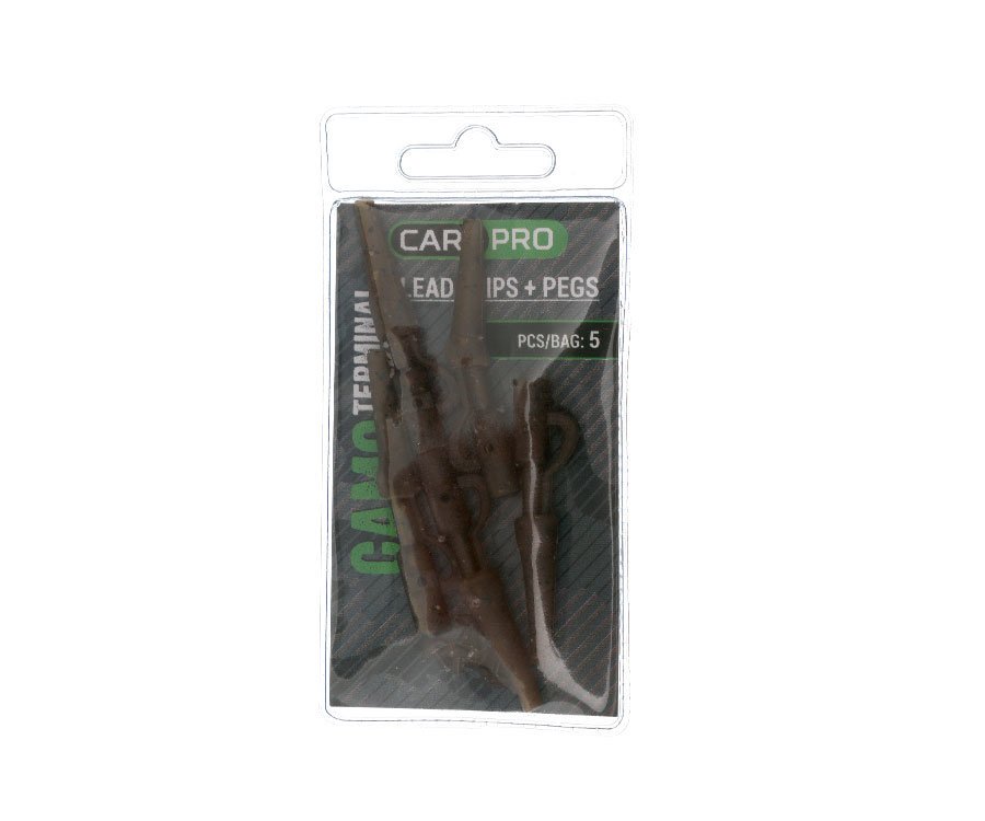 Клипса безопасная Carp Pro Lead Clips+Pegs Camo CP6511C купить,NaN