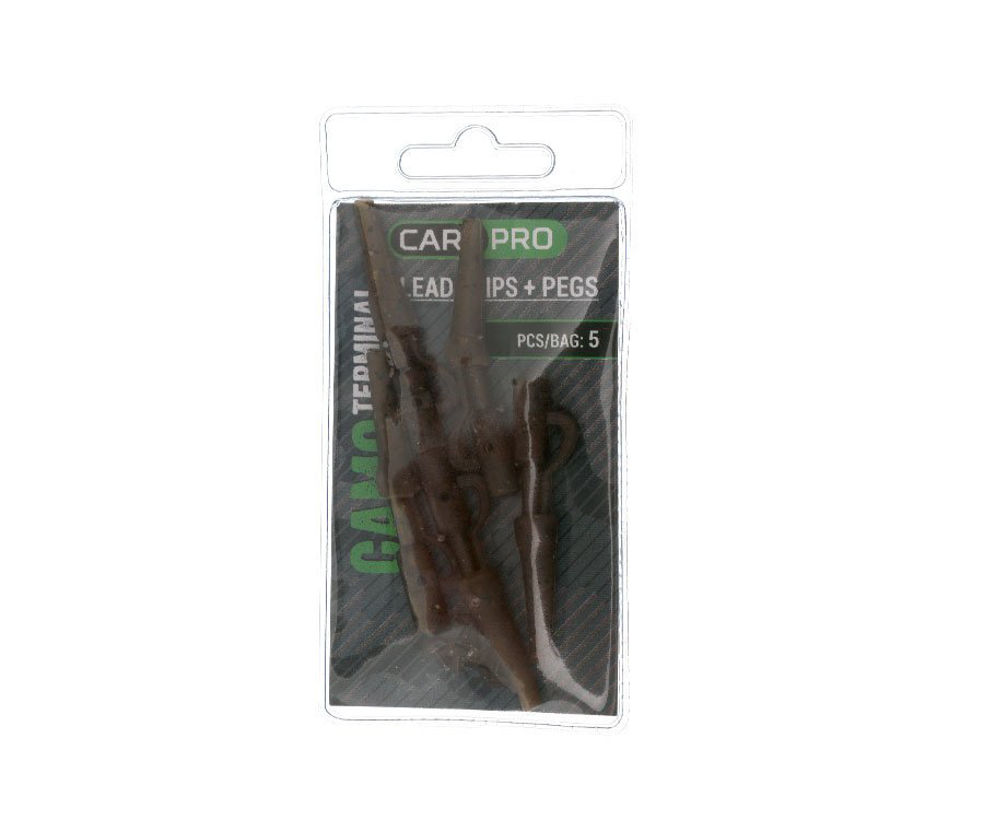 Клипса безопасная Carp Pro Lead Clips+Pegs Camo CP6511C купить,NaN
