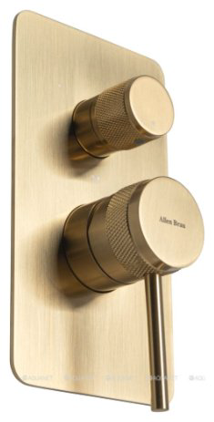 Смеситель для ванны ALLEN BRAU 5.31A11-GB PRIORITY X3, латунь, цвет золотистый купить,251500