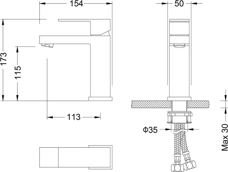 Смеситель для раковины (умывальника) Timo Selene 2061/03F, однозахватный купить,NaN