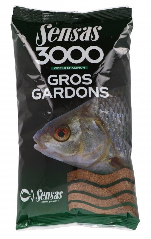 Прикормка Sensas 3000 Gros Gardons 00891 1000гр купить,NaN