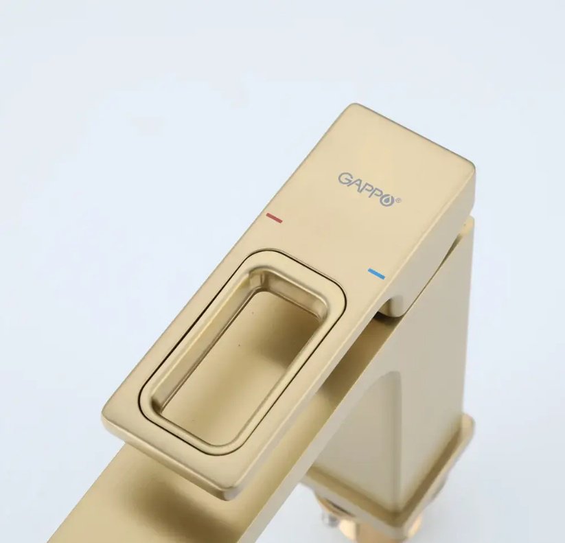 Смеситель для раковины (умывальника) Gappo G1017-3, однозахватный купить,NaN