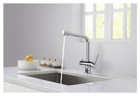 Смеситель для кухни (мойки) Timo Saona 2396/00F, однозахватный купить,NaN