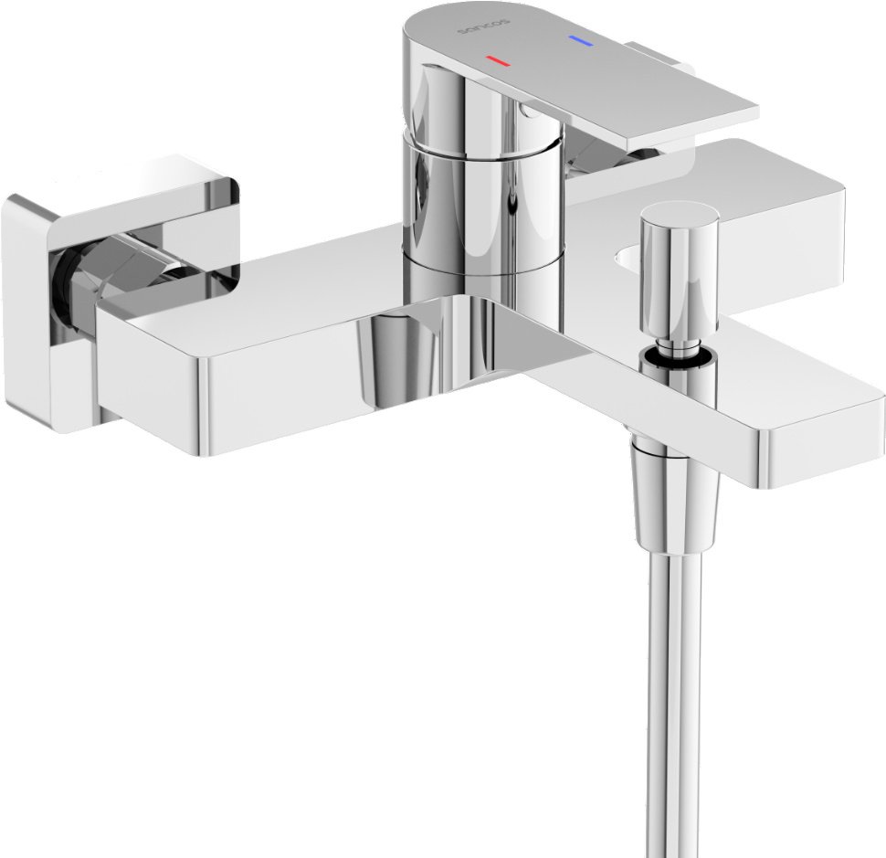 Смеситель для ванны Sancos SC9018CH , латунь, цвет хром