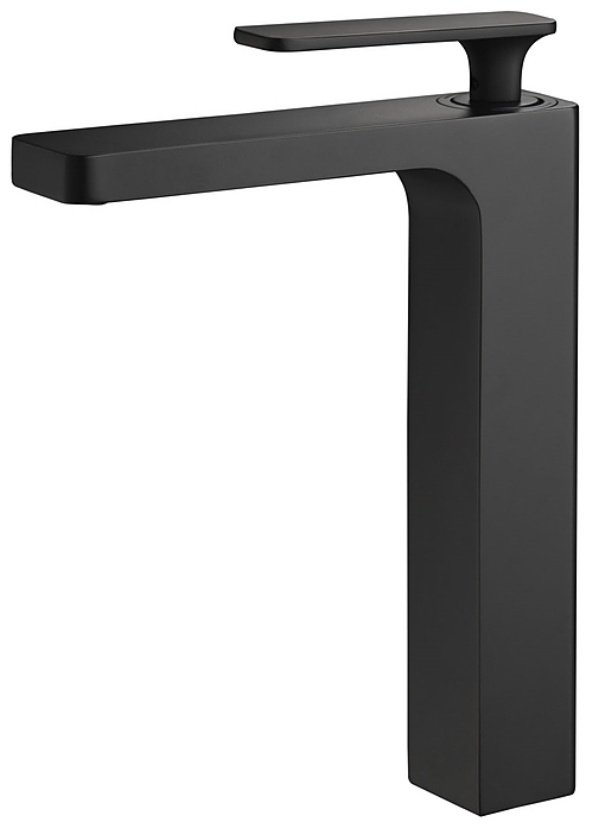 Смеситель для раковины (умывальника) Timo 4311/03F black, однозахватный купить,NaN