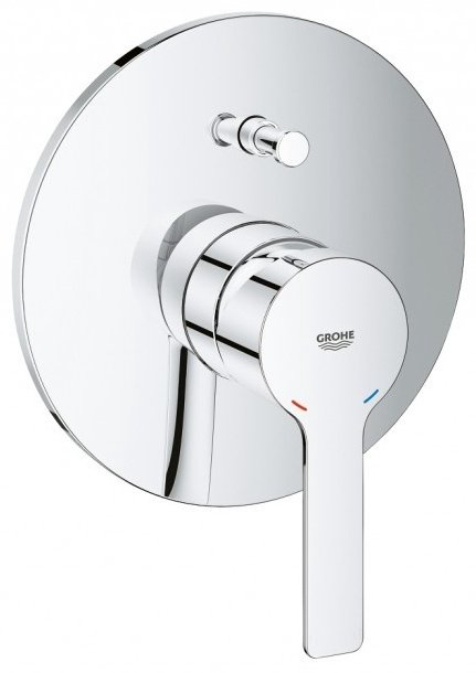 Смеситель для ванны Grohe Lineare 19297001, однозахватный