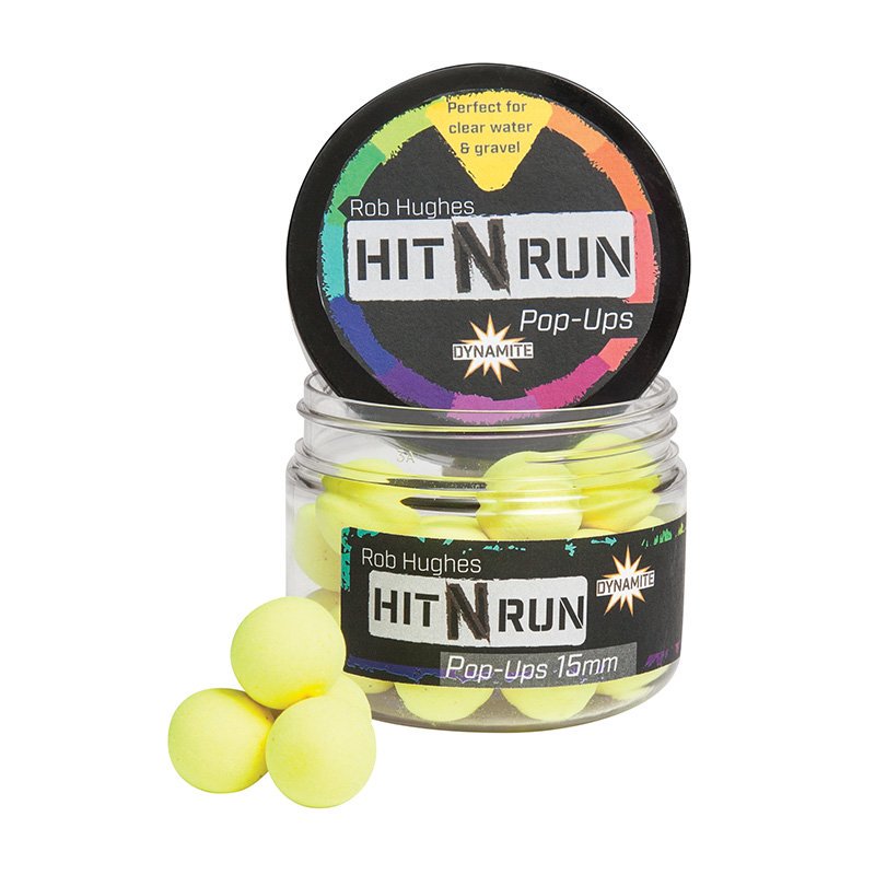 Бойлы Dynamite Baits Hit N Run Yellow 15мм купить,NaN