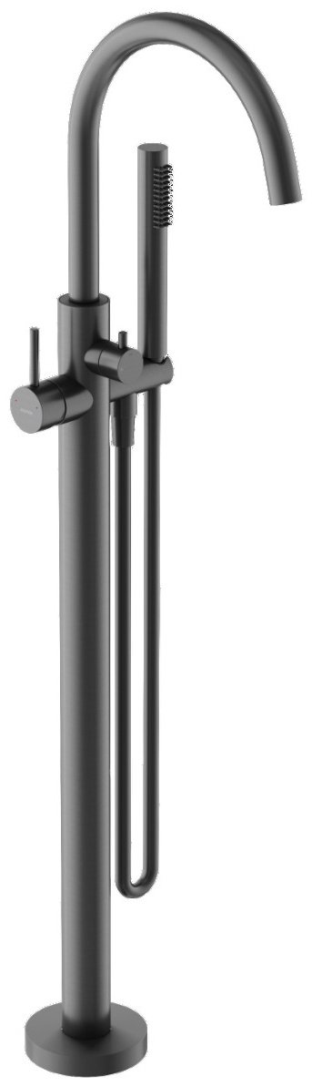 Смеситель для ванны Sancos SC9009GG, латунь, цвет черный