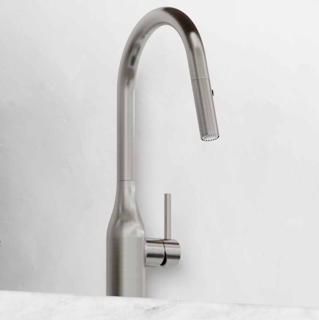 Смеситель для кухни Sancos SC4002BNG, латунь, цвет хром
