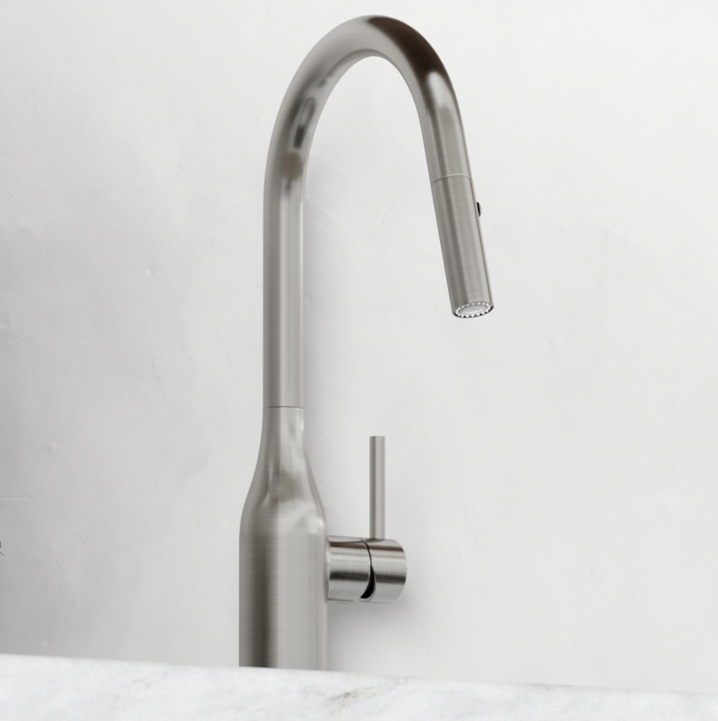 Смеситель для кухни Sancos SC4002BNG, латунь, цвет хром купить,164500