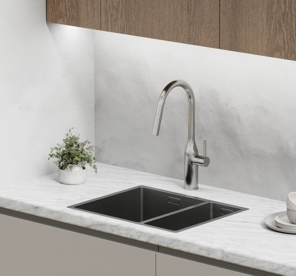 Смеситель для кухни Sancos SC4002BNG, латунь, цвет хром купить,164500