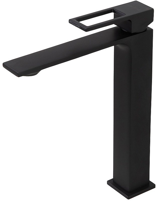 Смеситель для раковины (умывальника) BelBagno Luce LUC-LMC-NERO-W0 , однозахватный купить,NaN