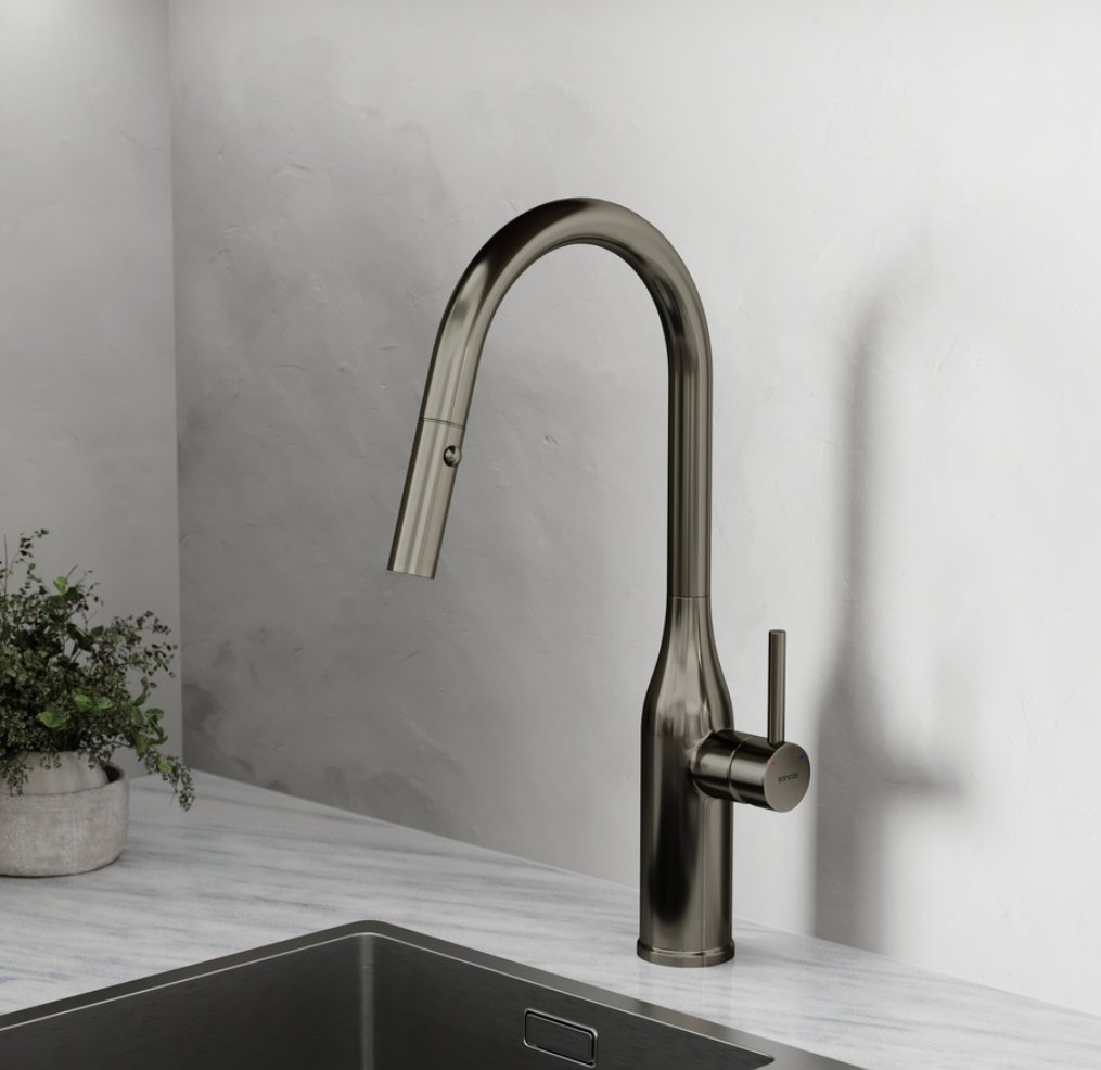 Смеситель для кухни (мойки) Sancos Grand SC4002GG, однозахватный купить,179500