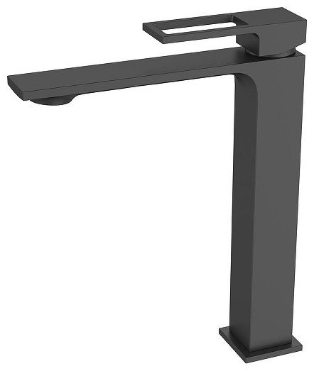 Смеситель для раковины (умывальника) BelBagno Luce LUC-LMC-NERO-W0 , однозахватный купить,NaN