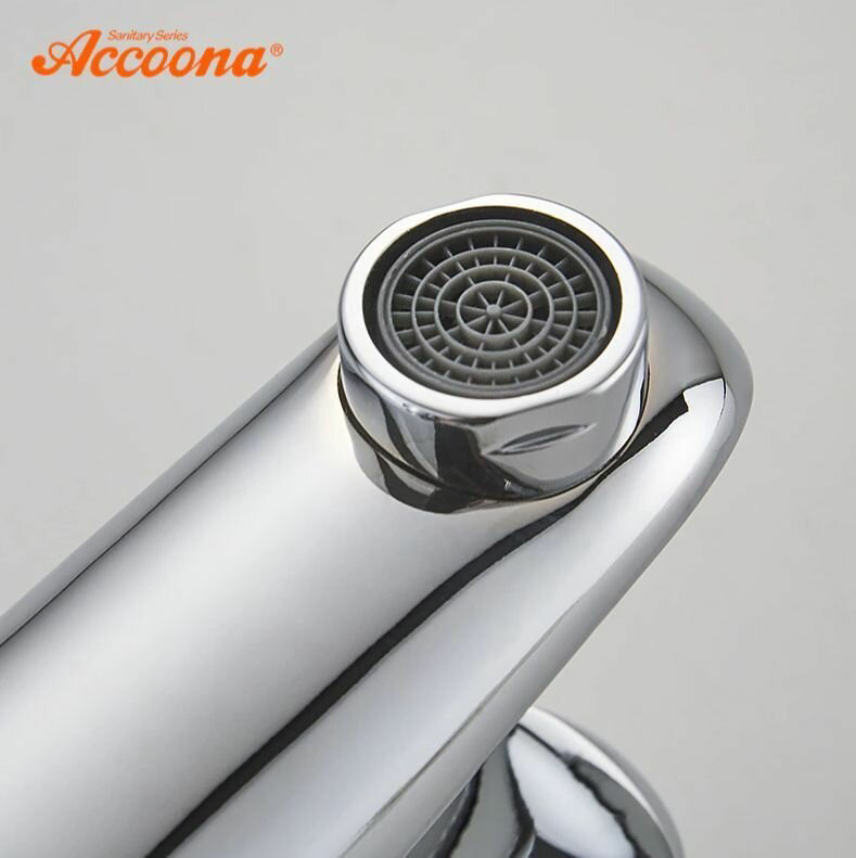 Смеситель для раковины (умывальника) Accoona 9668A, однозахватный купить,NaN