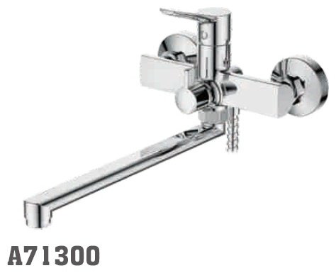 Смеситель для ванны Accoona A71300, латунь, цвет хром купить,NaN