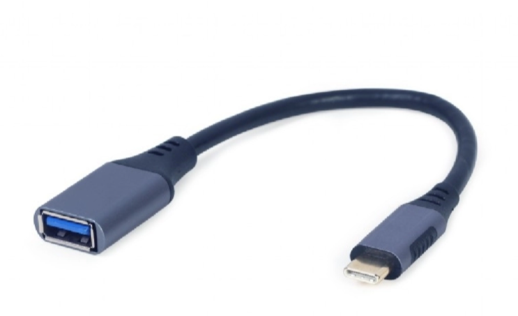 Конвертер Cablexpert USB-C на USB 3.0 OTG AF adapter A-USB3C-OTGAF-01 Space Grey 