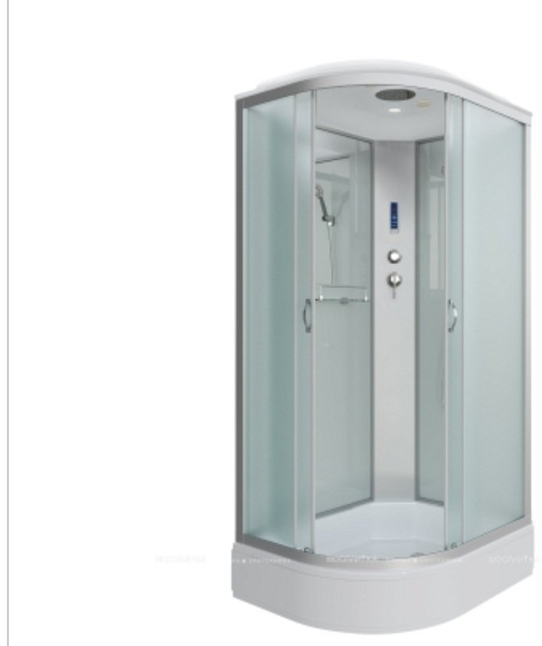 Душевая кабина KABINKA.KZ NG-33394-14RP (215 см х 130 см), средний поддон купить,NaN