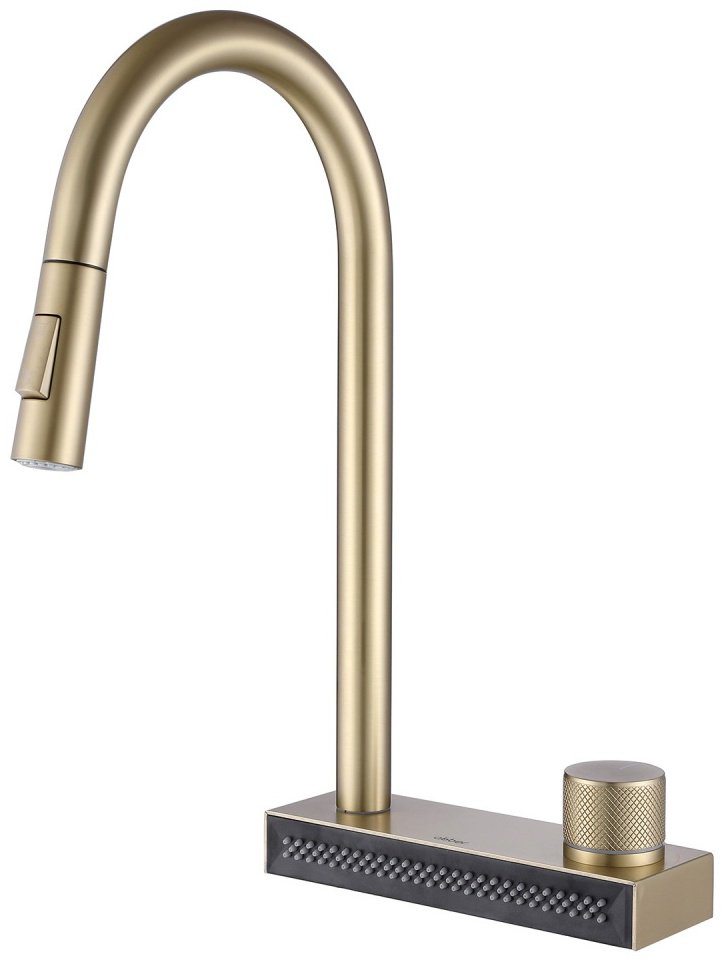 Смеситель для кухни (мойки) Abber Wasser Kreis AF8114G, однозахватный купить,415520