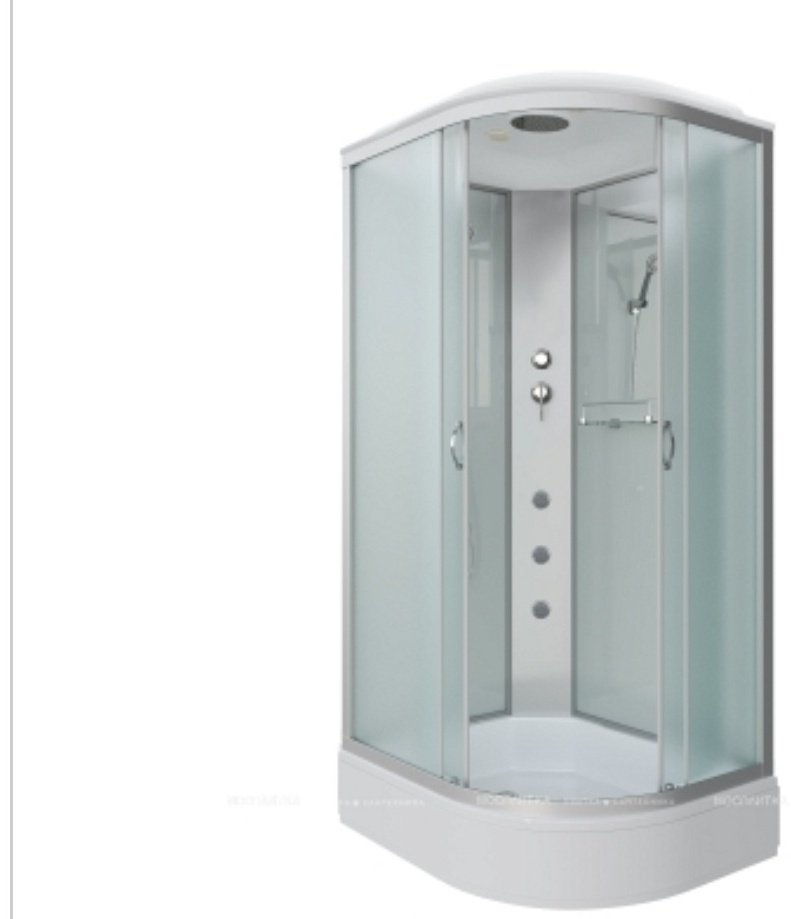 Душевая кабина KABINKA.KZ NG-33974-14LG (215 см х 90 см), средний поддон купить,NaN