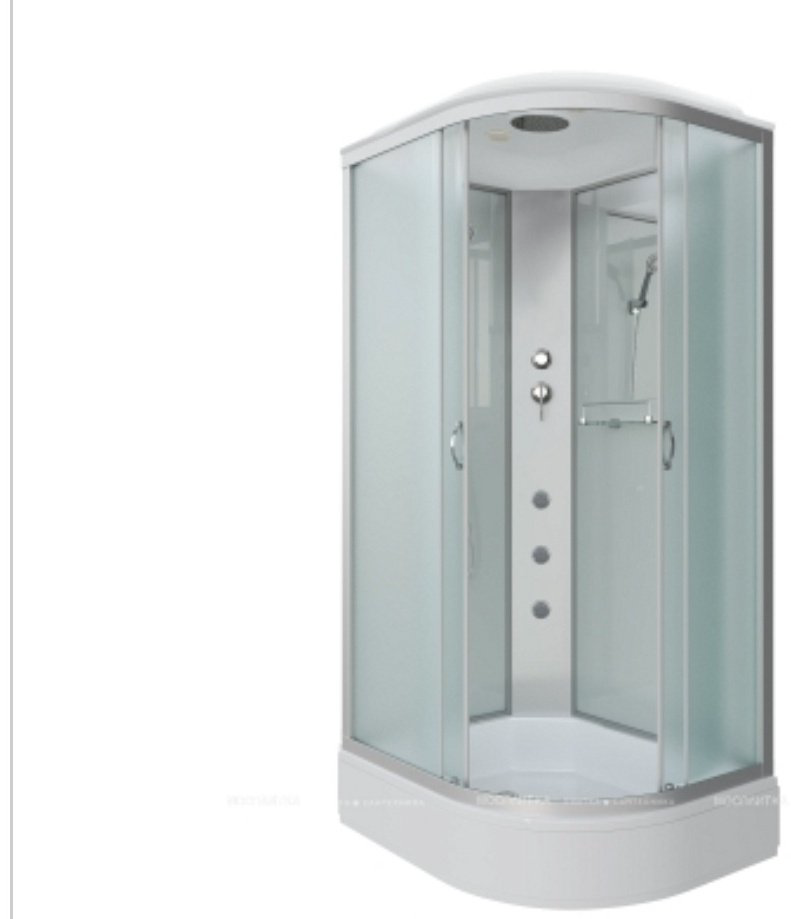 Душевая кабина KABINKA.KZ NG-33974-14LG (215 см х 90 см), средний поддон купить,NaN