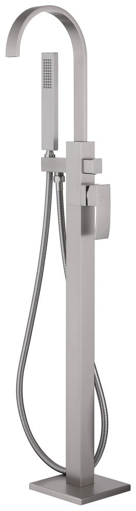 Смеситель для ванны Abber Wasserfall AF8615SP, латунь, цвет сатин купить,819800