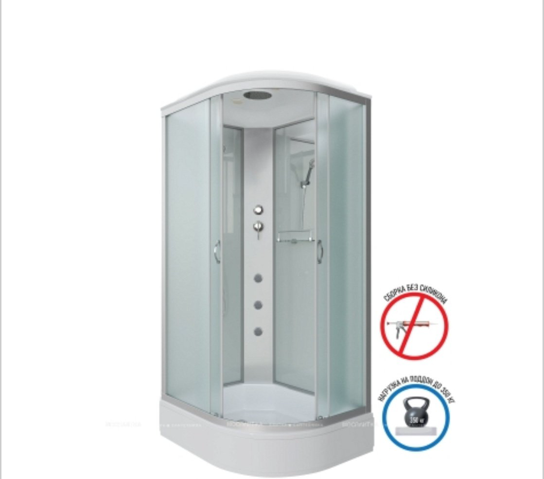 Душевая кабина KABINKA.KZ NG-33974-14LG (215 см х 90 см), средний поддон купить,NaN
